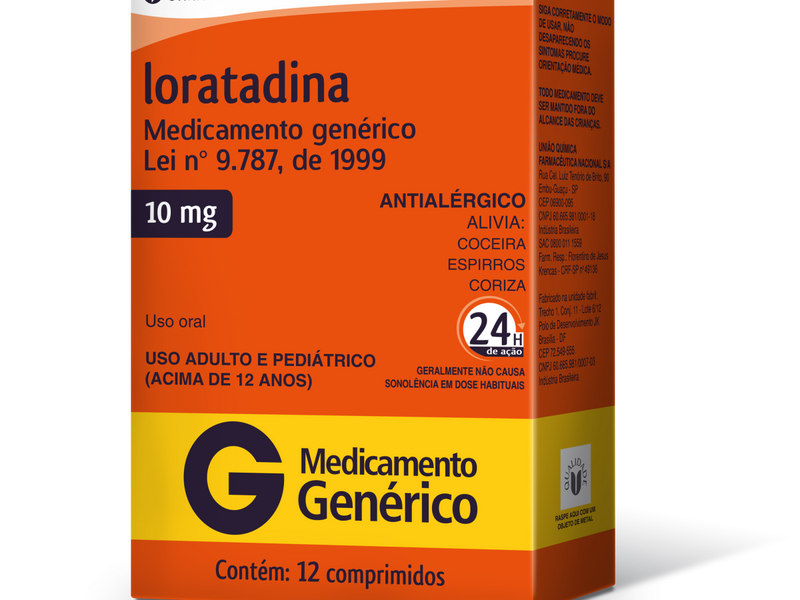 Loratadina 10mg – Medicamento Genérico