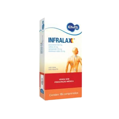 Infralax com 15 comprimidos - EMS