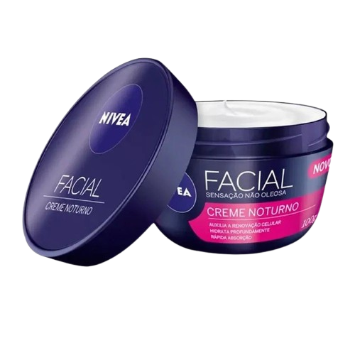 Creme Facial Anti-Idade Nivea Noturno 100g