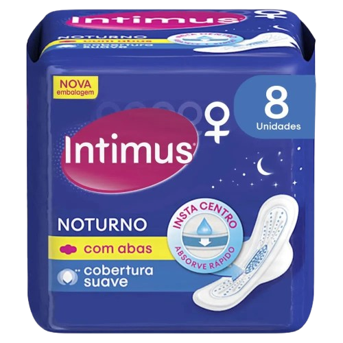 ABS INTIMUS GEL NOTURNO SUAVE C/ ABAS 8UND