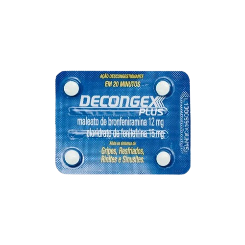Decongex Plus com 4 Comprimidos
