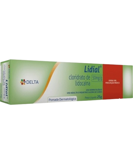 Lidial Pomada 50mg – 25g