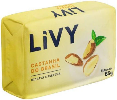 SABONETE LIVY CASTANHA DO BRASIL 85G