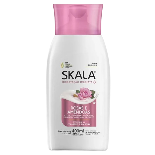 Hidratante Skala Rosas e Amêndoas 400Ml