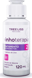 Tree Liss Profissional Vinhoterapia – Tratamento Alisante Reconstrutor 120ml